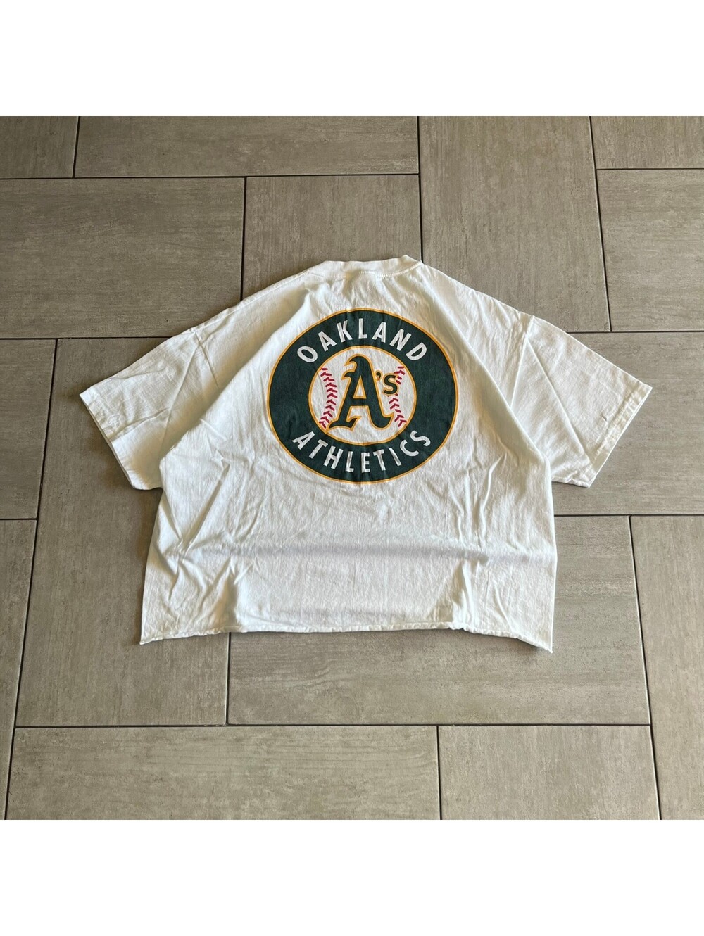 Vintage Hanes Oakland Athletics Vintage Graphic Cotton T-Shirt XL